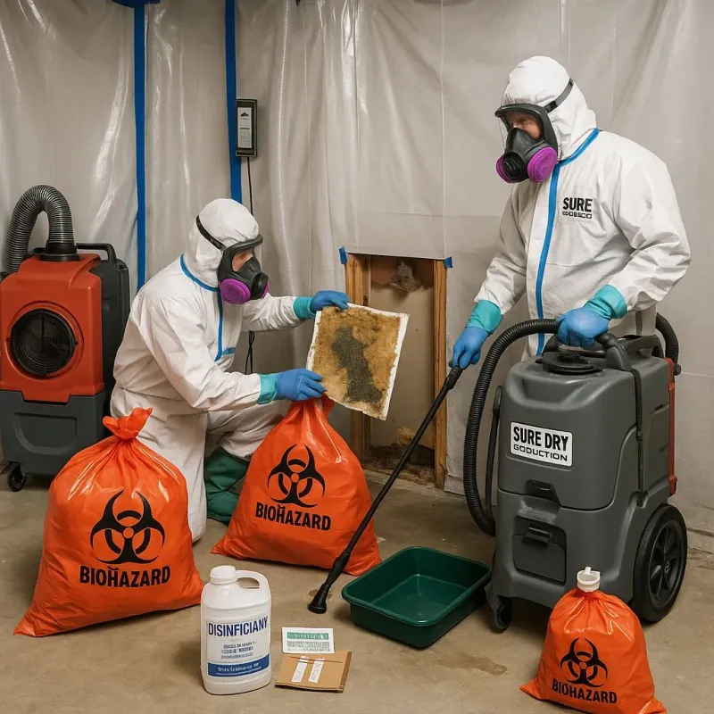 Contaminated Water Handling Protocols process in Amery, WI