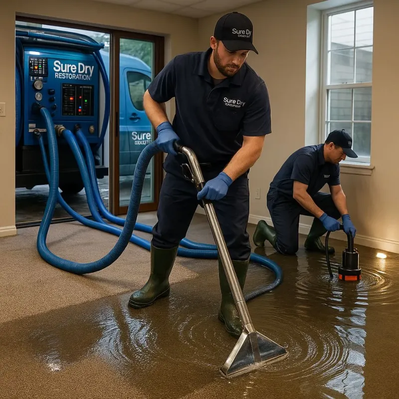 Water Extraction and Removal process in Amery, WI